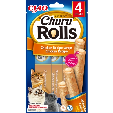 Inaba kot Churu Rolls kurczak 4 x 10g EU733