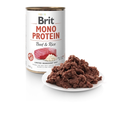 Brit Care MONOPROTEIN 400g wołowina ryż