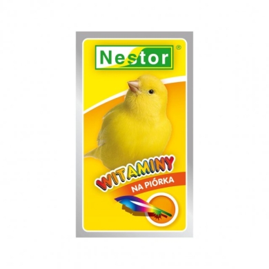 Nestor witaminy na piórka kanarek 20g Nr art 036