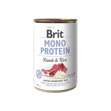 Brit Care MONOPROTEIN 400g jagnięcina ryż