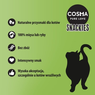 Cosma snackies 25g tuńczyk