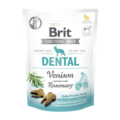 Brit Functional Snack 150g DENTAL dziczyzna rozmaryn