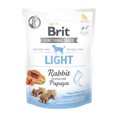 Brit Functional Snack 150g LIGHT królik papaja