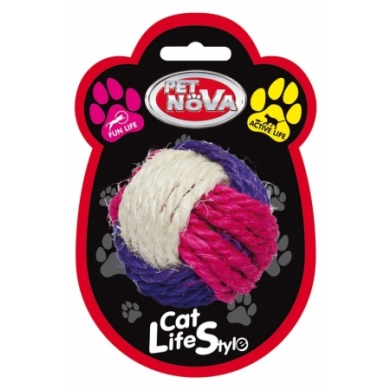 Pet Nova cat sisal ball 6