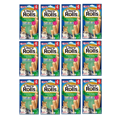 Inaba Churu Rolls 12 x opakowanie 40g kurczak tuńczyk EU731