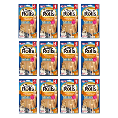 Inaba Churu Rolls 12 x opakowanie 40g kurczak EU733