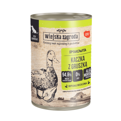 Wiejska Zagroda 400g kaczka gruszka