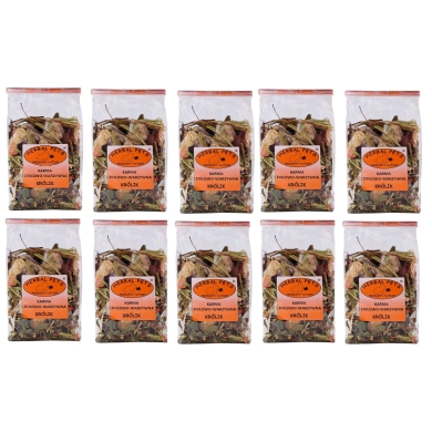 Herbal 10 x opakowanie 150g karma ziołowo-warzywna dla królików