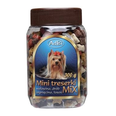 AdBi mięsne treserki mini mix 300g