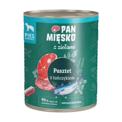 Pan Mięsko pasztet z tuńczykiem 800g