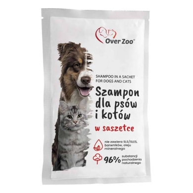 Over Zoo szampon dla psów i kotow saszetka 20ml