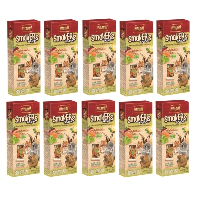 Vitapol Smakers Snack 10 x opakowanie 90g warzywny dla gryzoni i królików ZVP-1108