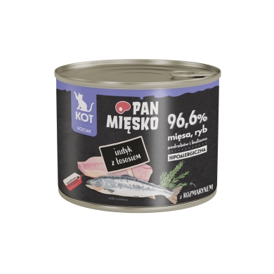 Pan Mięsko kot 200g puszka jr indyk łosoś