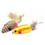 Pet Nova cat mouse set feather 7