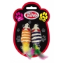 Pet Nova cat sisal mouse set 7